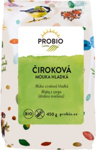 MĄKA Z SORGO BEZGLUTENOWA BIO 450 g - PROBIO