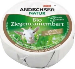 Ser kozi camembert 50% BIO 100g Andechser Natur