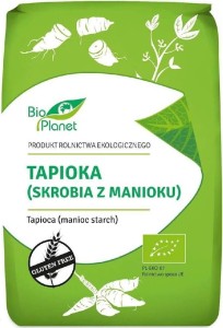 TAPIOKA (SKROBIA Z MANIOKU) BEZGLUTENOWA BIO 800 g - BIO PLANET